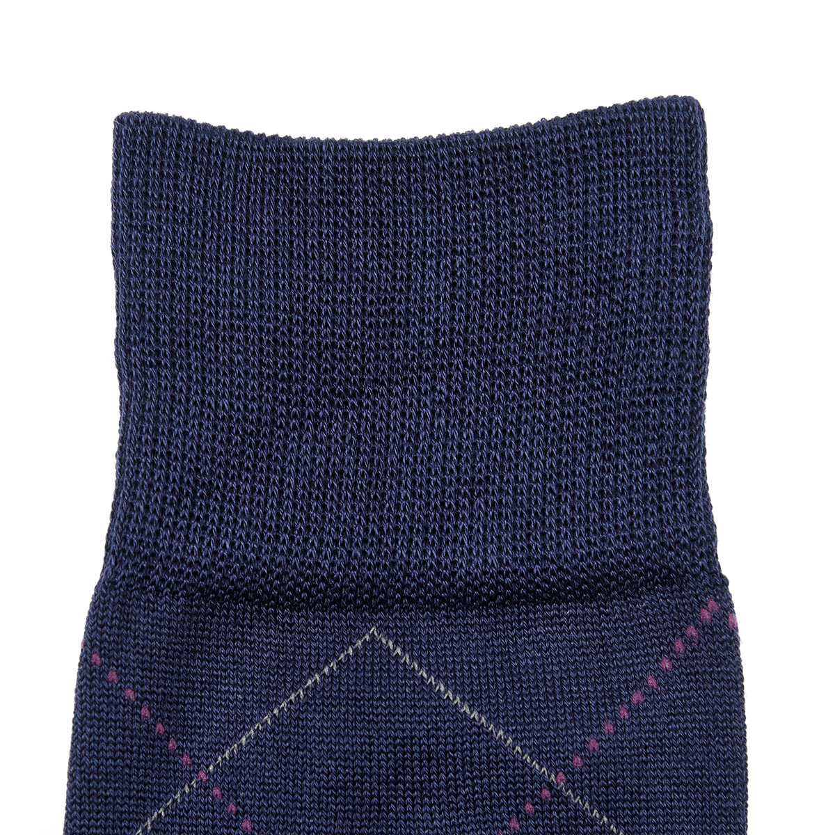 メンズ Brooksbrothers ブルックスブラザーズ エジプト綿 ダイヤ クルー丈 ソックス ソックス 福助 公式オンラインストア