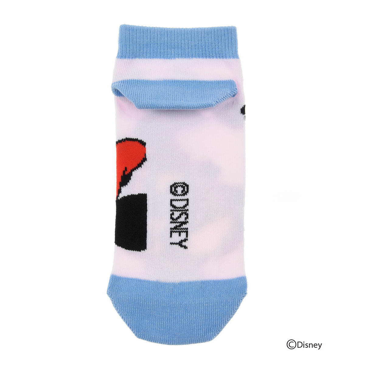 レディース Disney ディズニー カタカナ ミッキーマウス ミニーマウス スニーカー丈 ソックス 福助オンラインストア