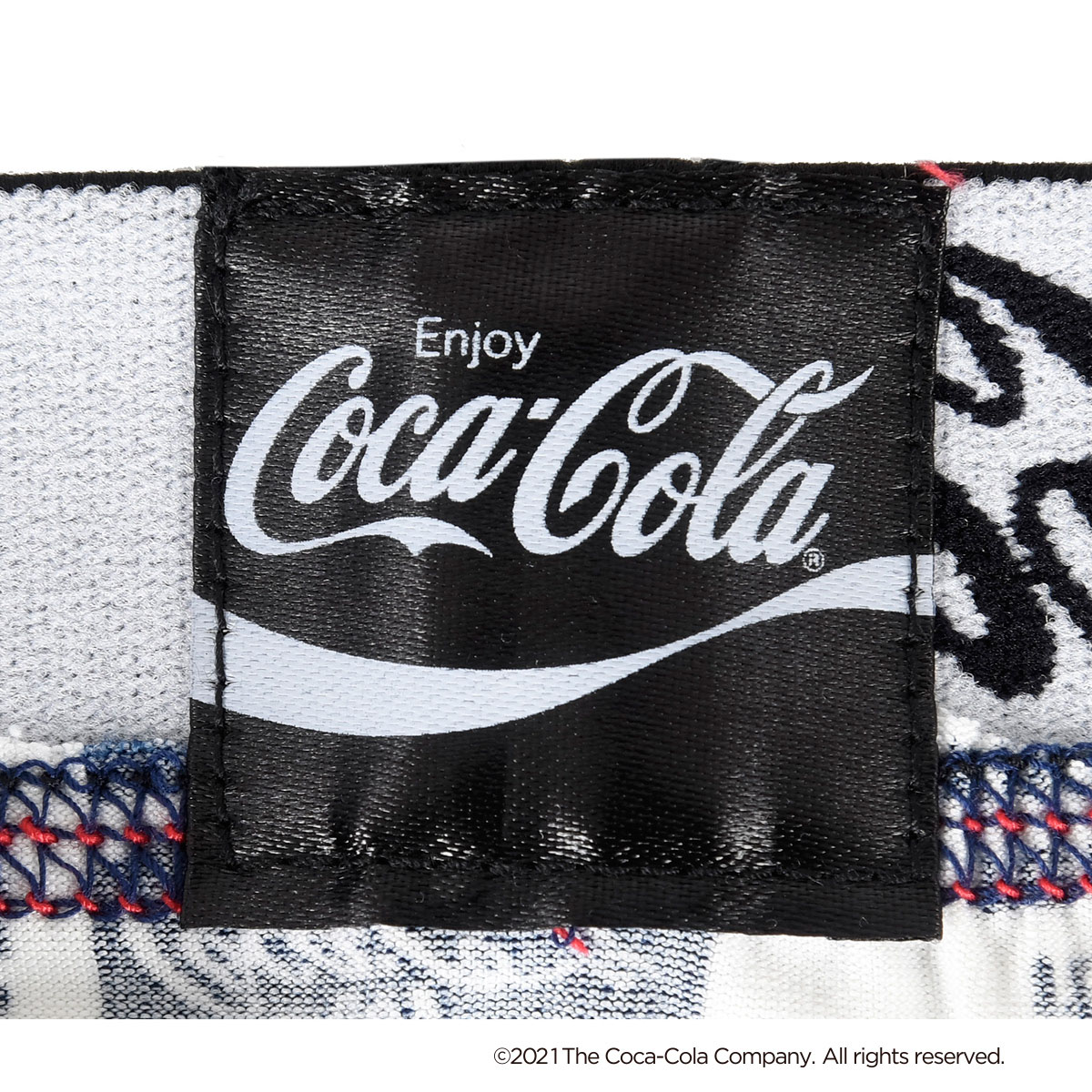 メンズ Coca Cola コカ コーラ スクエアロゴ 前閉じ ボクサーブリーフ 福助オンラインストア