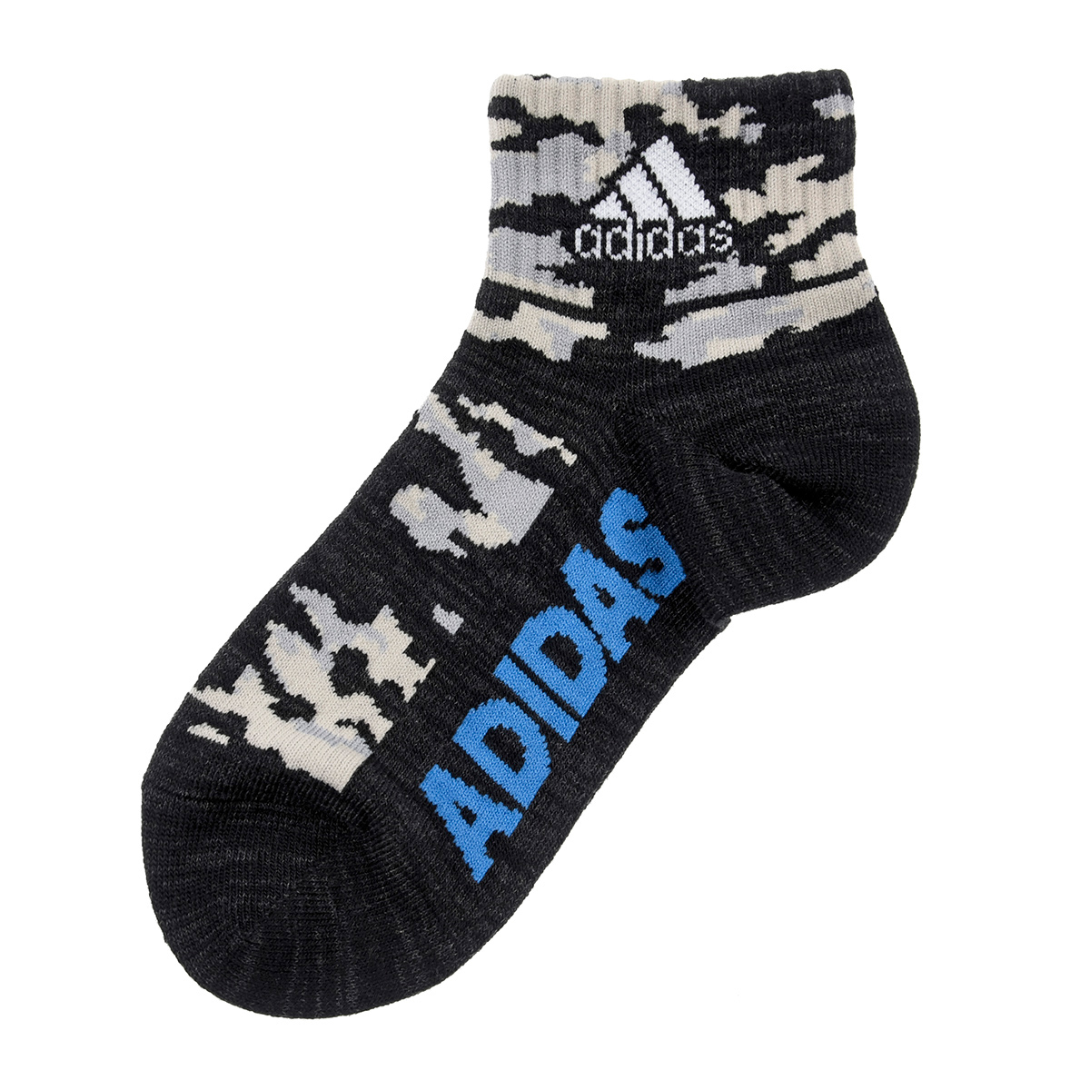 靴下 キッズ adidas(アディダス) 迷彩 足底ロゴ ショート丈 3足組 123-22b619-21cm その他 子供 フクスケ fukuske  | ソックス・靴下(キッズ) | 福助 公式通販オンラインストア