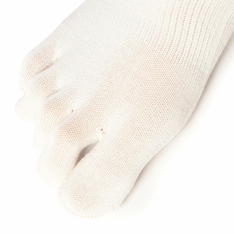 肌に優しいシルクを表糸に100％使用パーツソックス