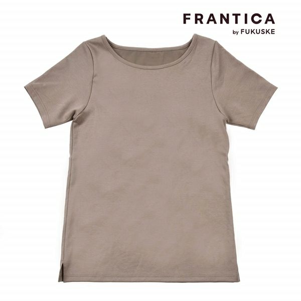 FRANTICA closet キレイ魅せ カップ付き 3分袖 シャツ