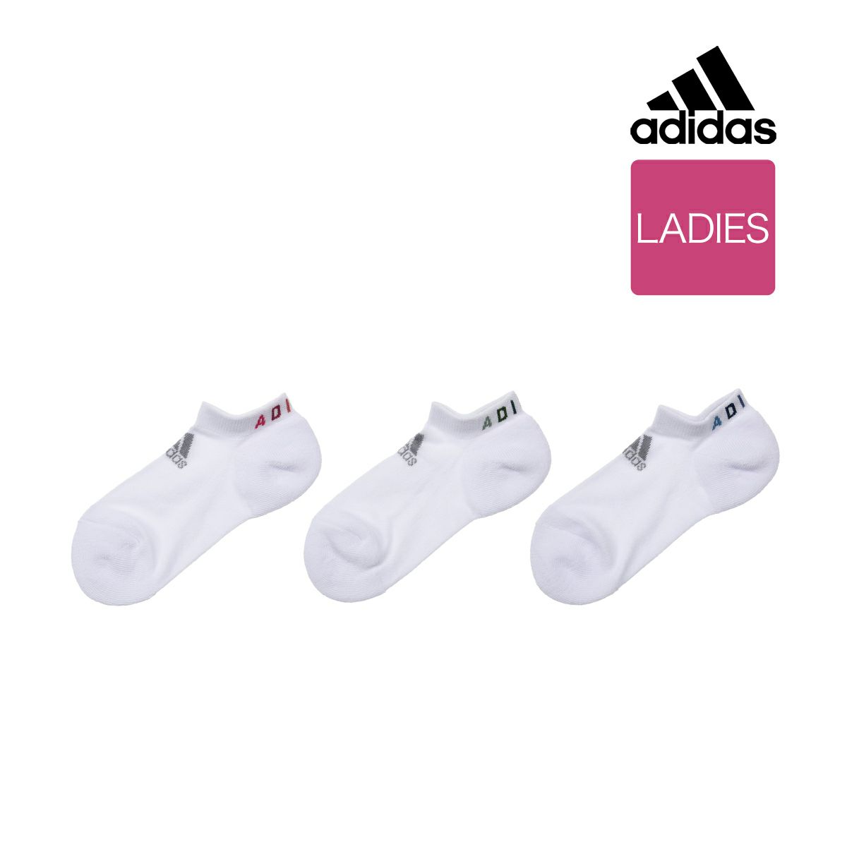 Adidas アディダス かかと アーチサポート 甲ロゴ スニーカー丈 ソックス 福助オンラインストア