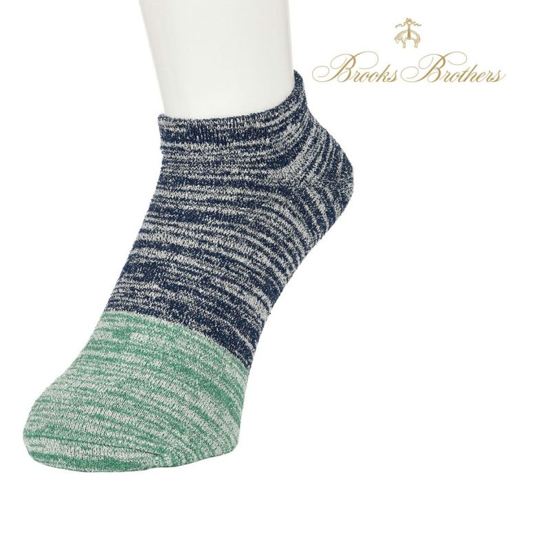 メンズ Brooksbrothers ブルックスブラザーズ ブークレ バイカラー スニーカー丈 ソックス ソックス 福助 公式オンラインストア メンズ Brooksbrothers ブルックスブラザーズ ブークレ バイカラー スニーカー丈 ソックス ソックス 福助 公式オンラインストア