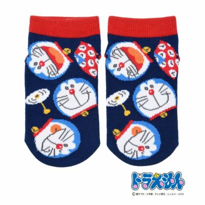 ドラえもん レディースサイズ なりきり パペット スニーカー丈ソックス 福助オンラインストア ドラえもん レディースサイズ なりきり パペット スニーカー丈ソックス 福助オンラインストア