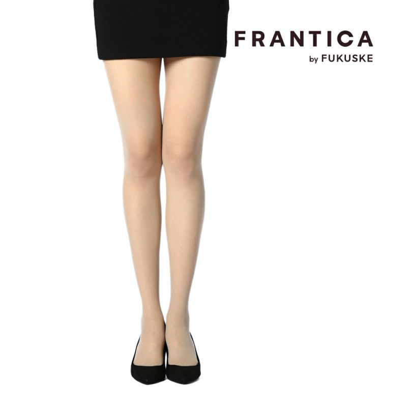 レディースFRANTICAclosetニュアンスカラー30デニールタイツ