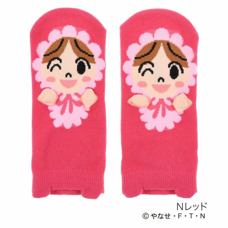 レディースアンパンマンパペットスニーカー丈ソックス