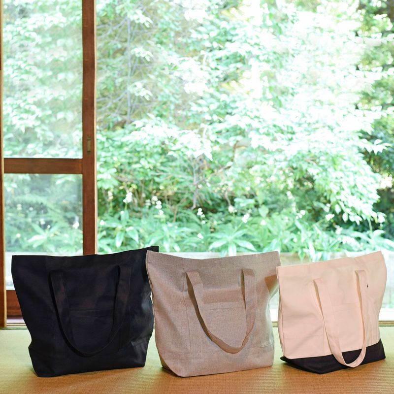 トートバッグユニセックス日本製オフホワイト