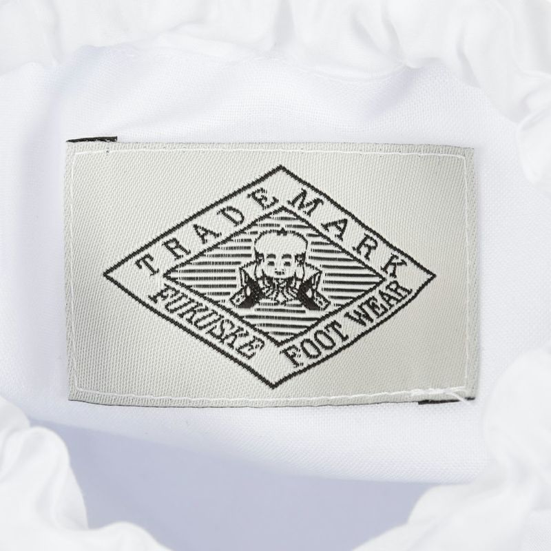 バッグ巾着メンズレディースコットンホワイト