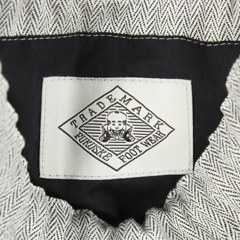 バッグ巾着メンズレディースコットングレー