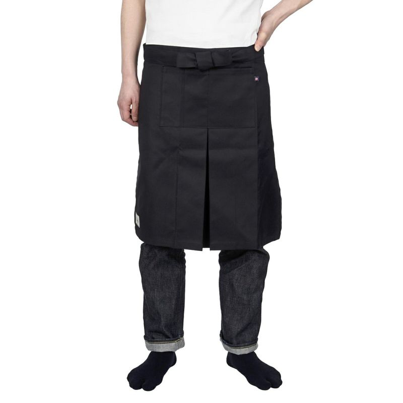 サロンエプロンフリーサイズ日本製ネイビー