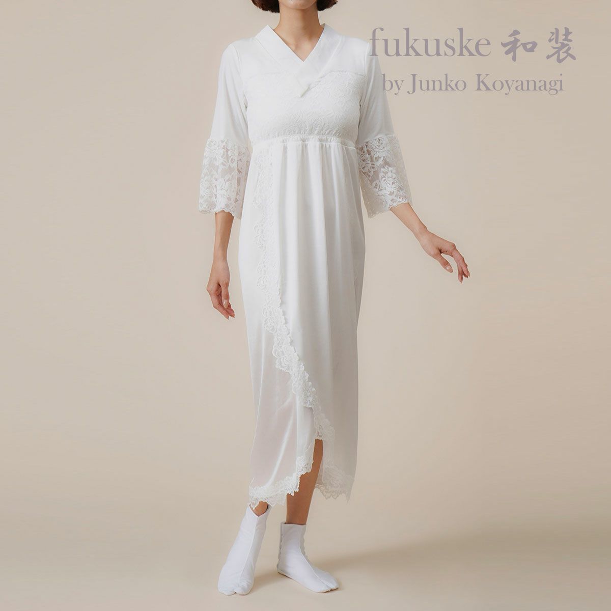 インナー レディース fukuske和装 ブラジュバン5inONE ブラスリップ