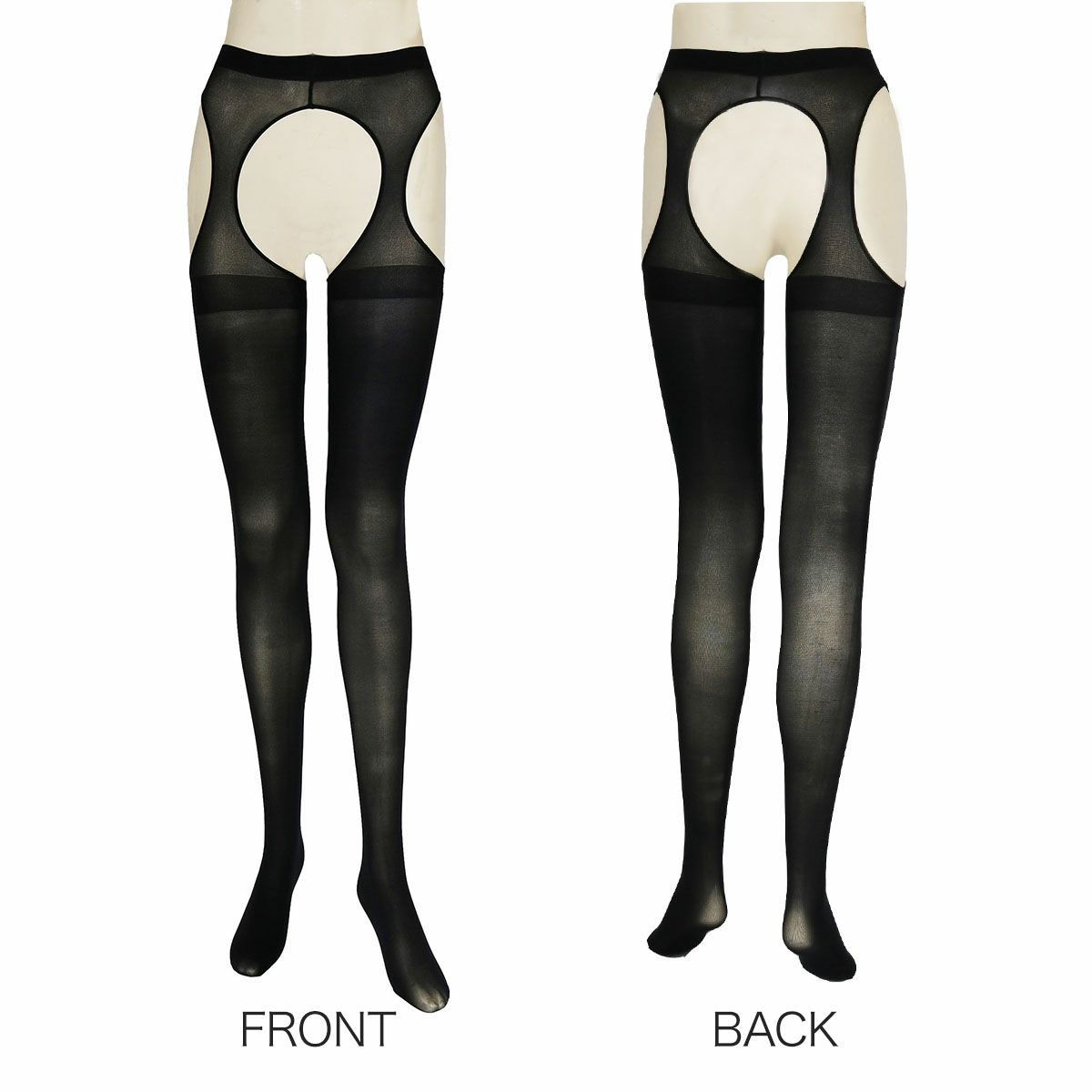 パンティ部レス30デニール