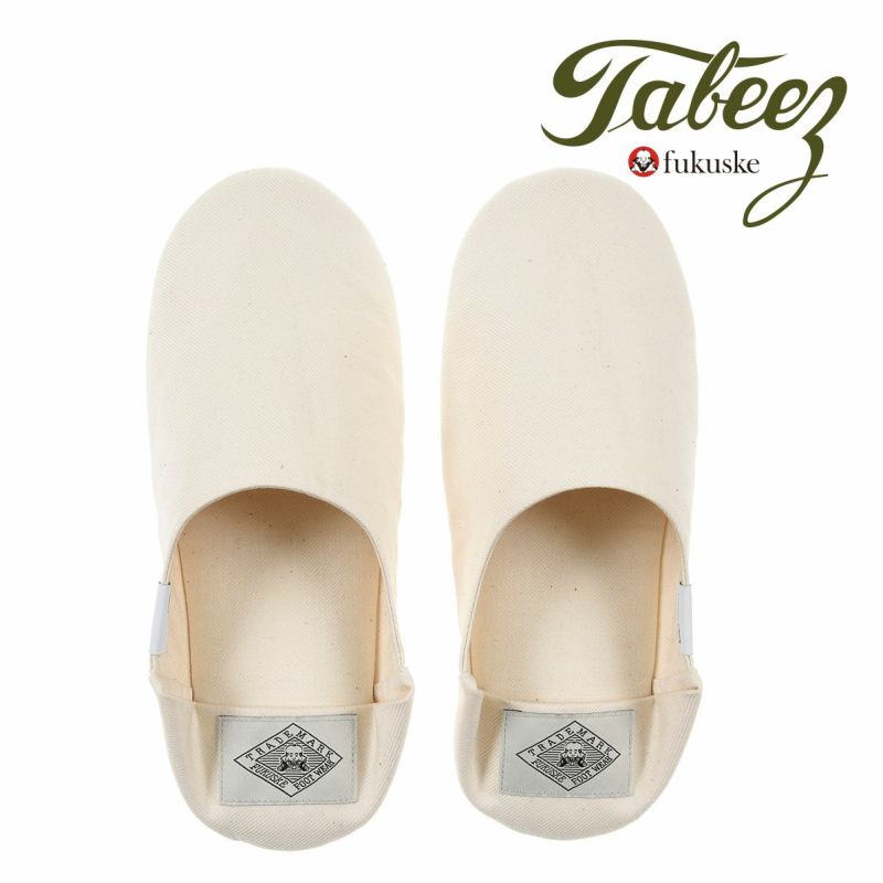 スリッパ バブーシュ ユニセックス Tabeez(タビーズ)×COTTON∞ 9701-000 婦人 女性 フクスケ fukuske |  ルームソックス・ルームシューズ(レディース) | 福助 公式通販オンラインストア