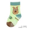ベビーソックスキャラクター柄足底滑り止め付き