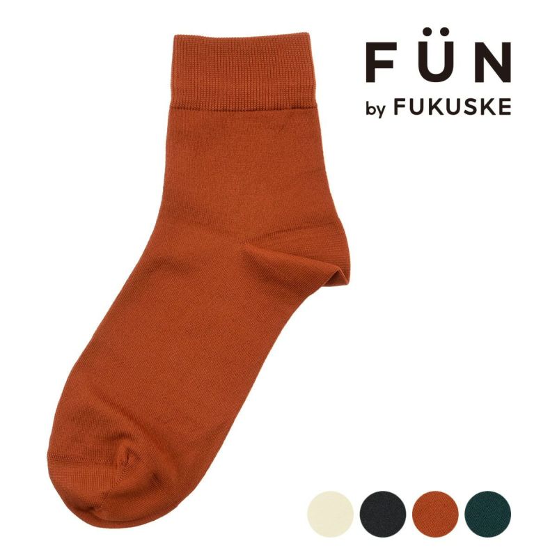 fukuske FUN：キレイ見えソックス 光沢感ラメ ショート丈 ( 3262-36L)