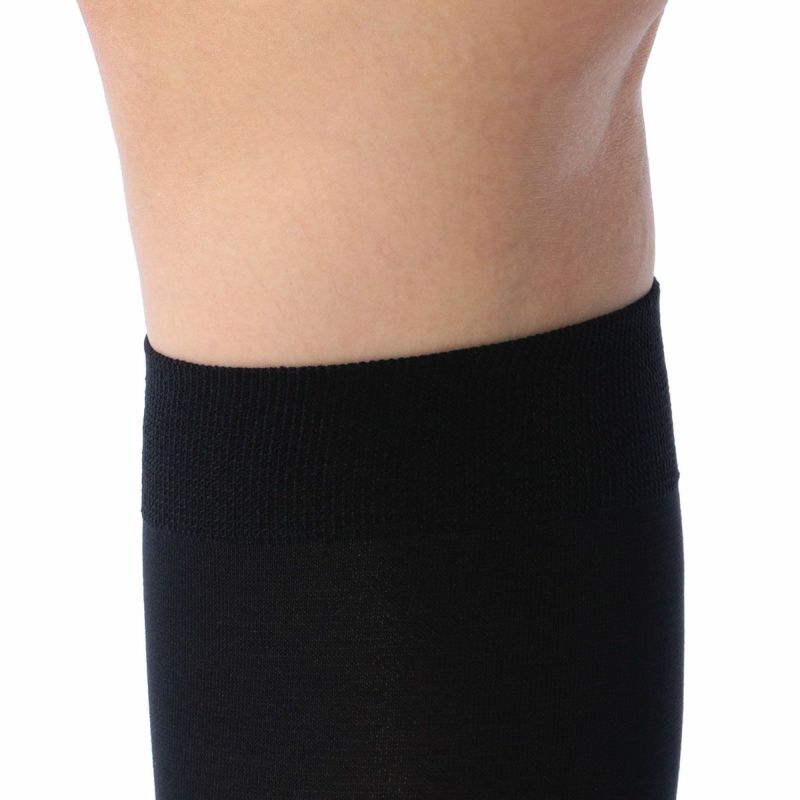 レディースストッキング無地毛玉になりにくい静電気防止消臭糸使用つま先補強保湿加工発熱加工