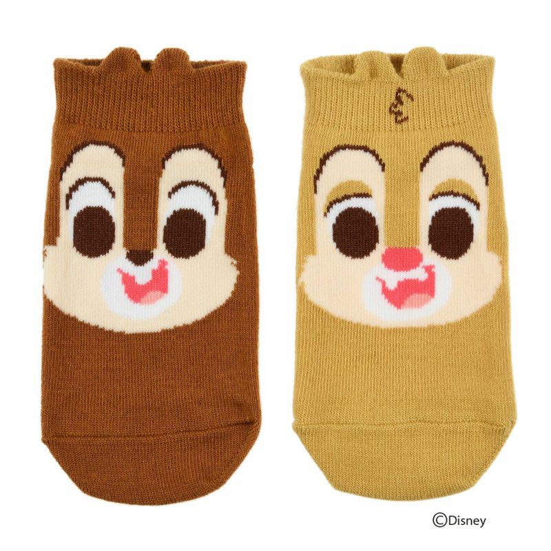 キッズソックスチップとデール左右異柄