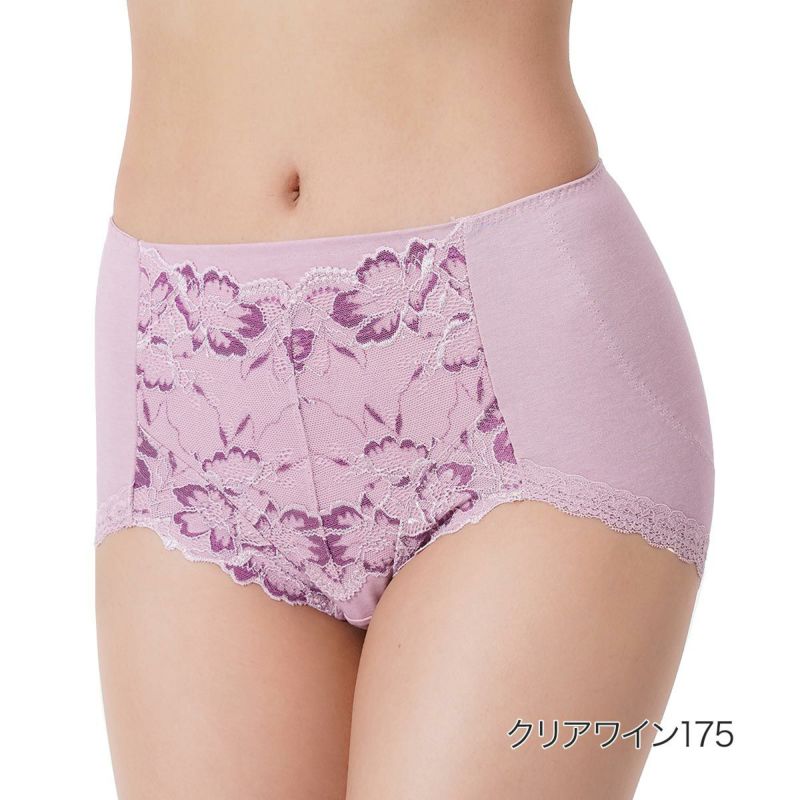 レディースインナー無地レース抗菌防臭加工部屋干し臭防止