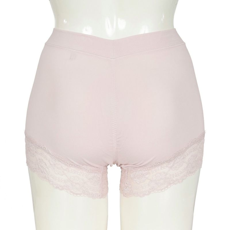レディースインナー無地レース抗菌防臭加工部屋干し臭防止