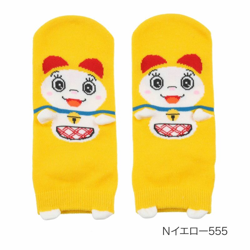 キッズソックスドラえもんドラミちゃん左右異柄親子でお揃い