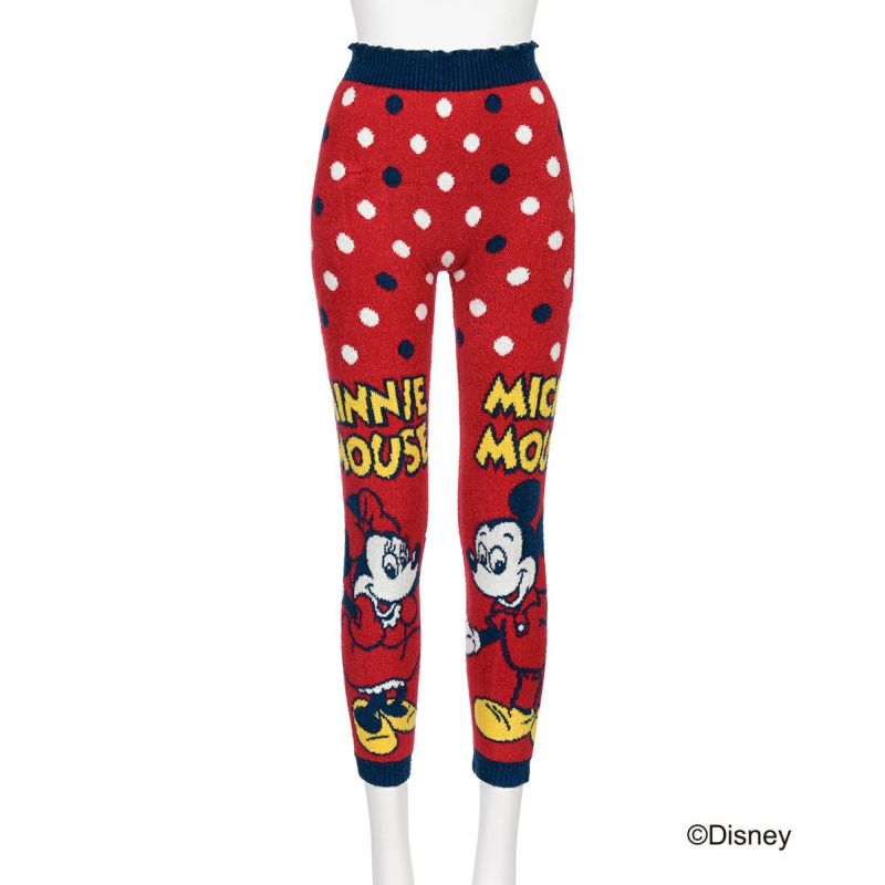 キッズソックスミッキーマウスミニーマウス柄キャラクター