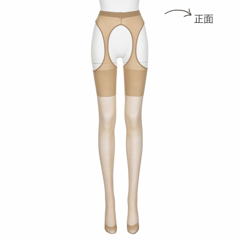 レディースストッキング無地ゾッキタイプつま先補強吸汗加工抗菌防臭静電気防止ゆったりプラスサイズ