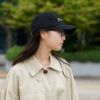 レディースメンズユニセックス帽子女性婦人紳士男性フクスケfukuske刺繍ロゴ