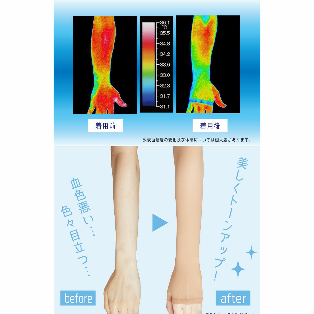 SCYゾッキ伝線しにくいノンラン設計抗菌防臭遮熱涼感