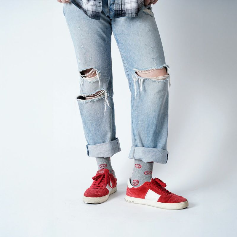 どむぞうくんロゴ総柄