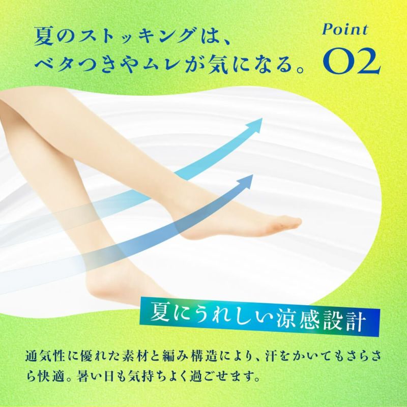 無地コンジュゲートゾッキUV吸収抗菌防臭パンティ部メッシュ編み