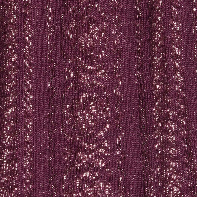 総柄クルー丈履き口やわらか