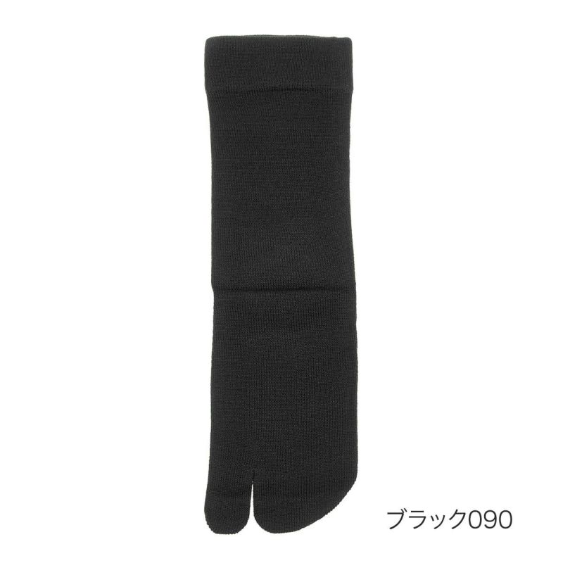 靴下無地クルー丈足袋型