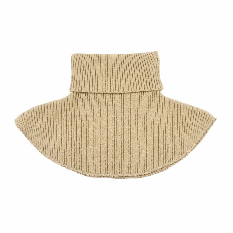 防寒対策重ね着風タートルネック風