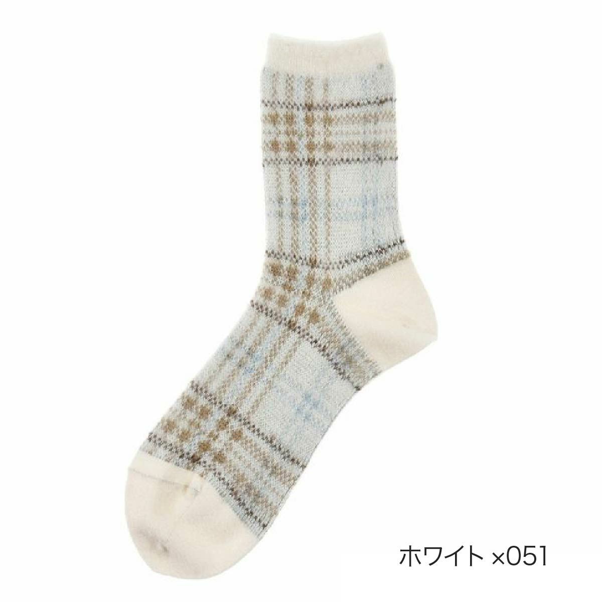 ルームソックス靴下スニーカー柄クルー丈裏起毛