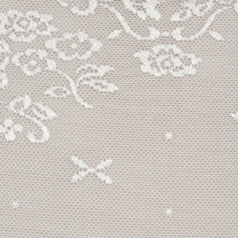 靴下ボーダー柄クルー丈滑り止め付