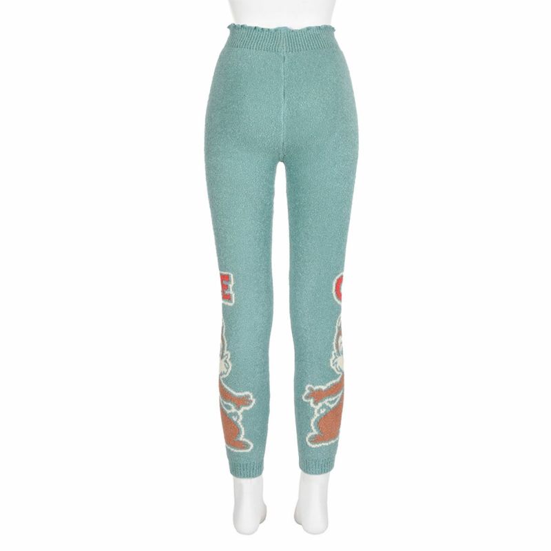 もこぱんキャラクター柄10分丈チップ＆デール