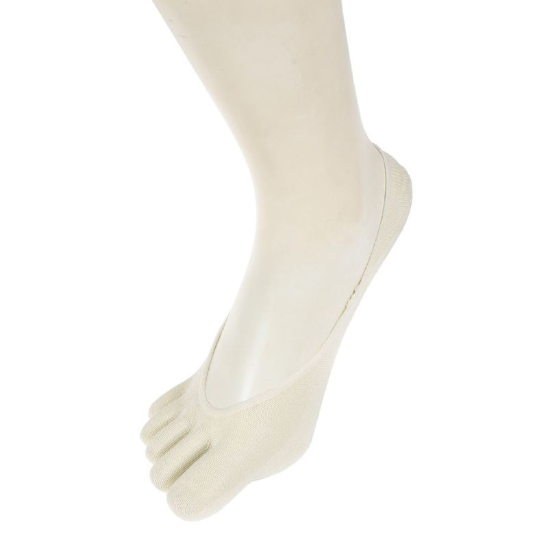 無地浅履きカバーかかと滑り止め付き