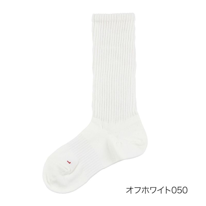 【fukuskeFUN(フクスケファン)】靴下NewNormalSocks杢柄無地クルー丈土踏まずサポート(3FC07W)