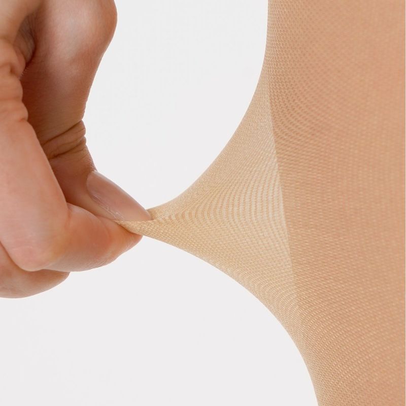 【スーパーサポート】パンティストッキング無地140デニール相当(強着圧)つま先かかと付(103-2021)