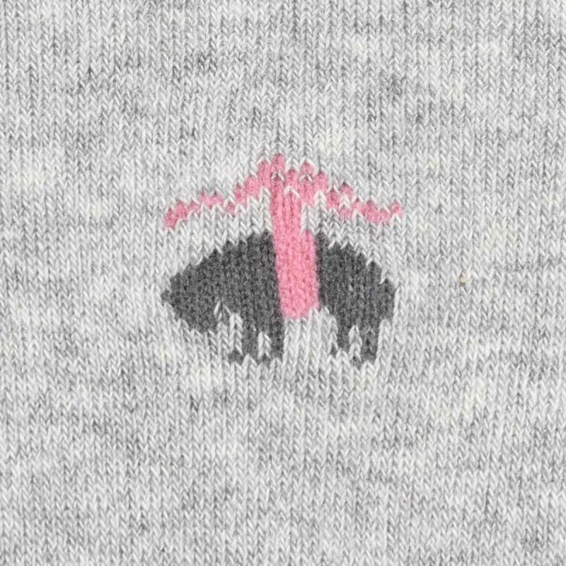 【ブルックスブラザーズ】靴下無地ワンポイントクルー丈パイル(2B363)