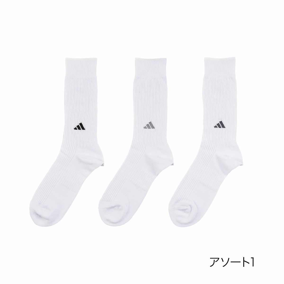 BASICSOCKS 消臭 破れにくい 長持ち設計 土踏まずサポート つま先かかと補強 刺繍付き