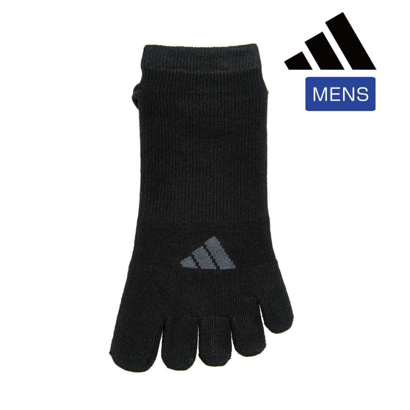 【アディダス】靴下EXCELLENTFUNCTION無地ワンポイントスニーカー丈滑り止め付き(06574W)