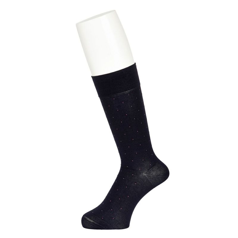 【マッキントッシュフィロソフィー】靴下ピンドット柄クルー丈(2M056)