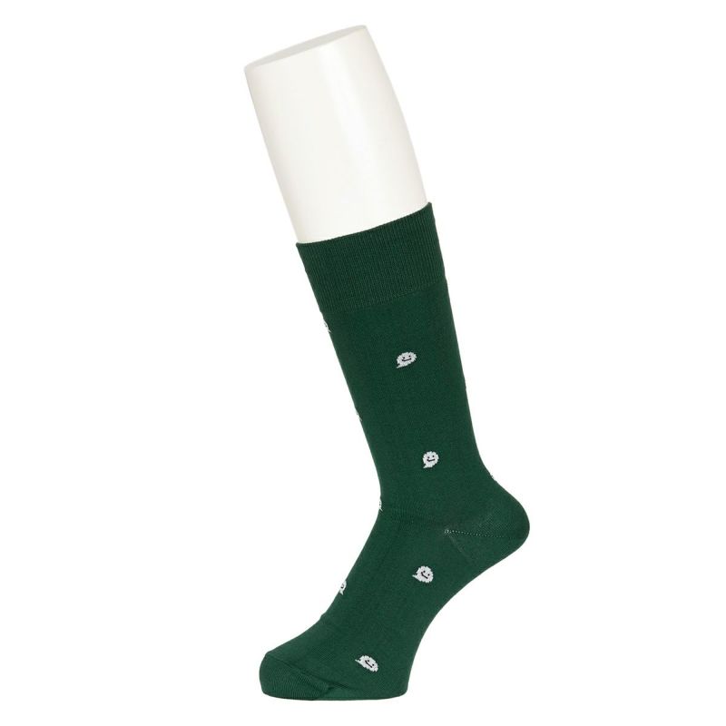 【マッキントッシュフィロソフィー】靴下おばけ柄クルー丈(2M394)