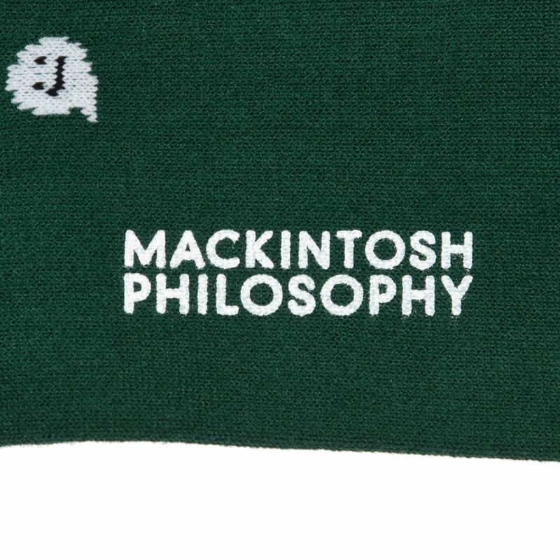 【マッキントッシュフィロソフィー】靴下おばけ柄スニーカー丈(2M542)