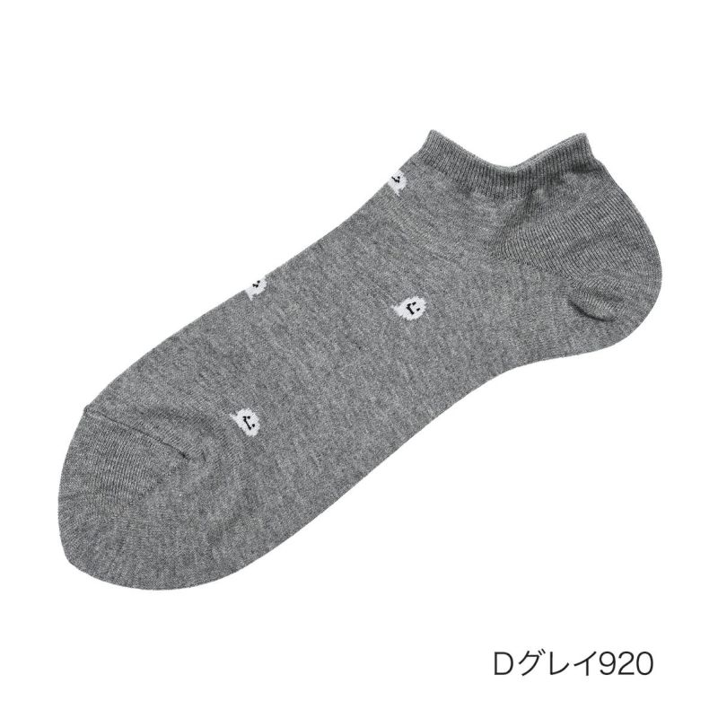 【マッキントッシュフィロソフィー】靴下おばけ柄スニーカー丈(2M542)