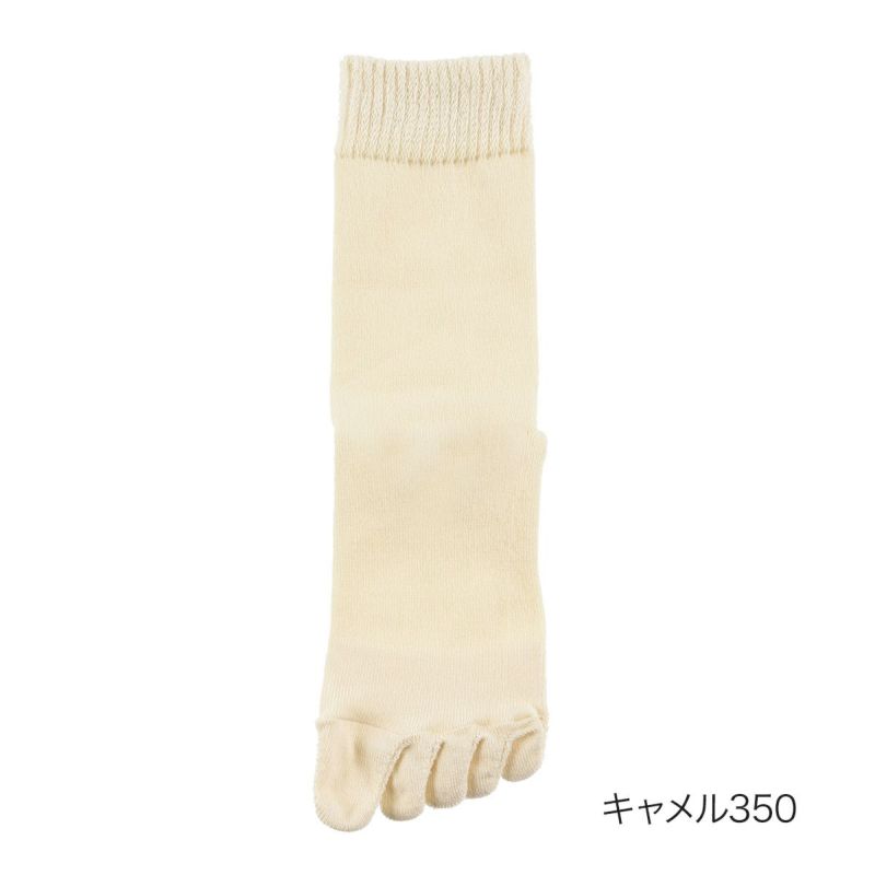 【満足】靴下ゆびすぽ無地クルー丈スルッと履ける独自設計(3145-71N)