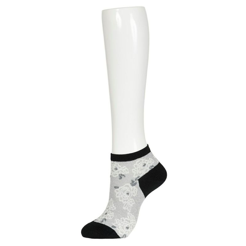 【fukuske(フクスケ)】靴下TheSpiritofmottainai花柄スニーカー丈(3163-237)