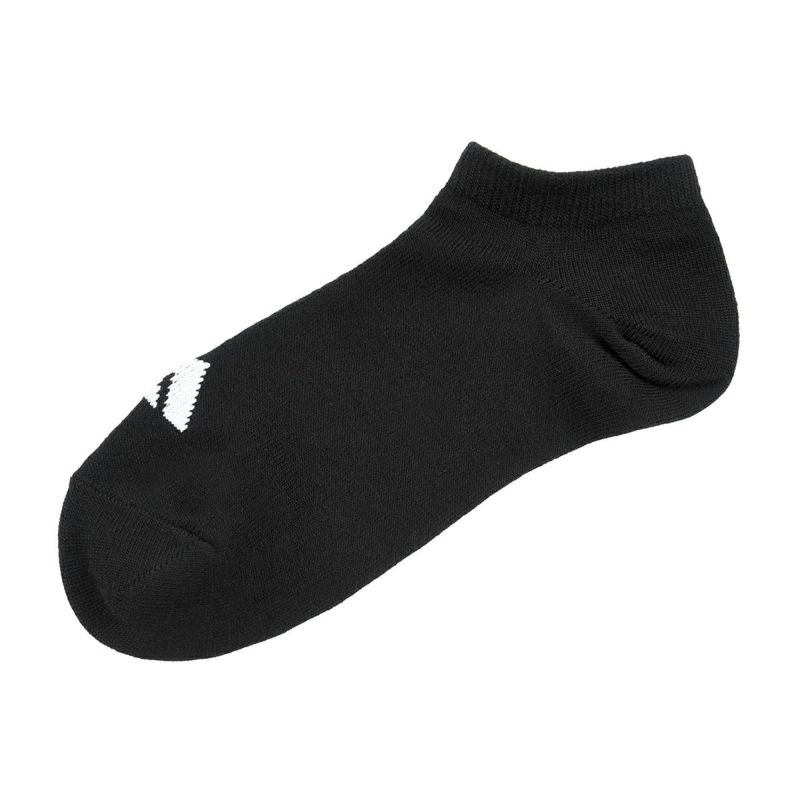 【アディダス】3足組靴下DEO無地ワンポイントスニーカー丈つま先かかと補強(06085W)